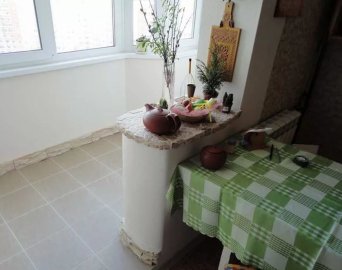 Застеклить балкон в Хабаровске Балкон совмещённый с комнатой