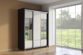 Шкаф купе с зеркалом 18 Шкаф купе с зеркалом 18