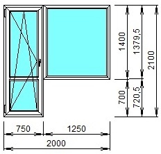 Балконный блок
