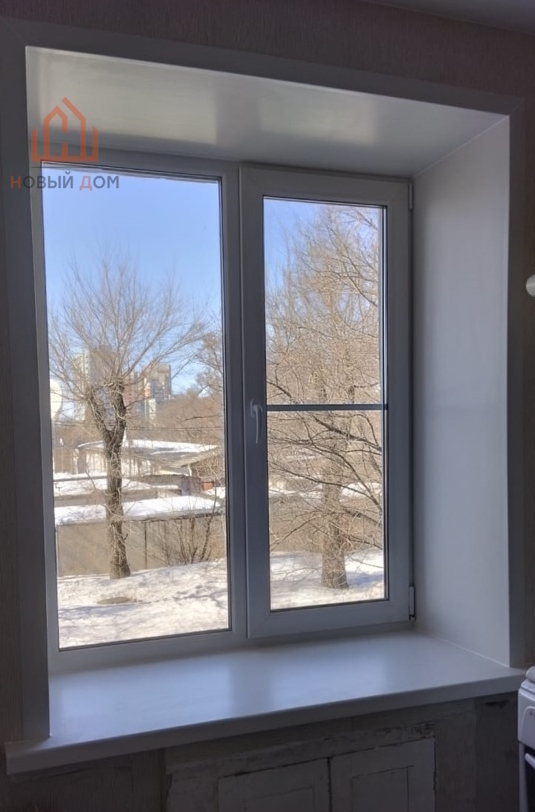 Пластиковое окно Французское