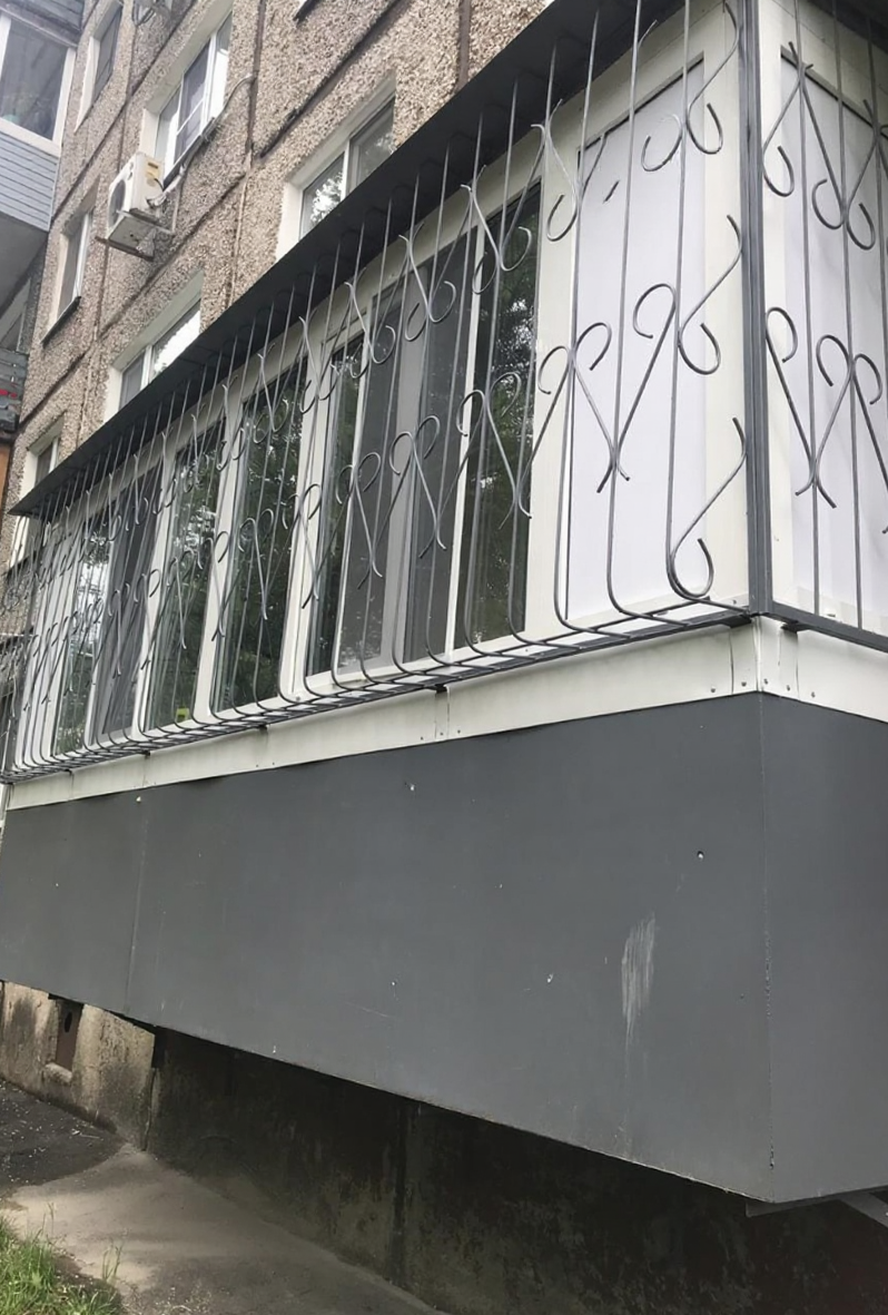 решётка на балкон фото №6