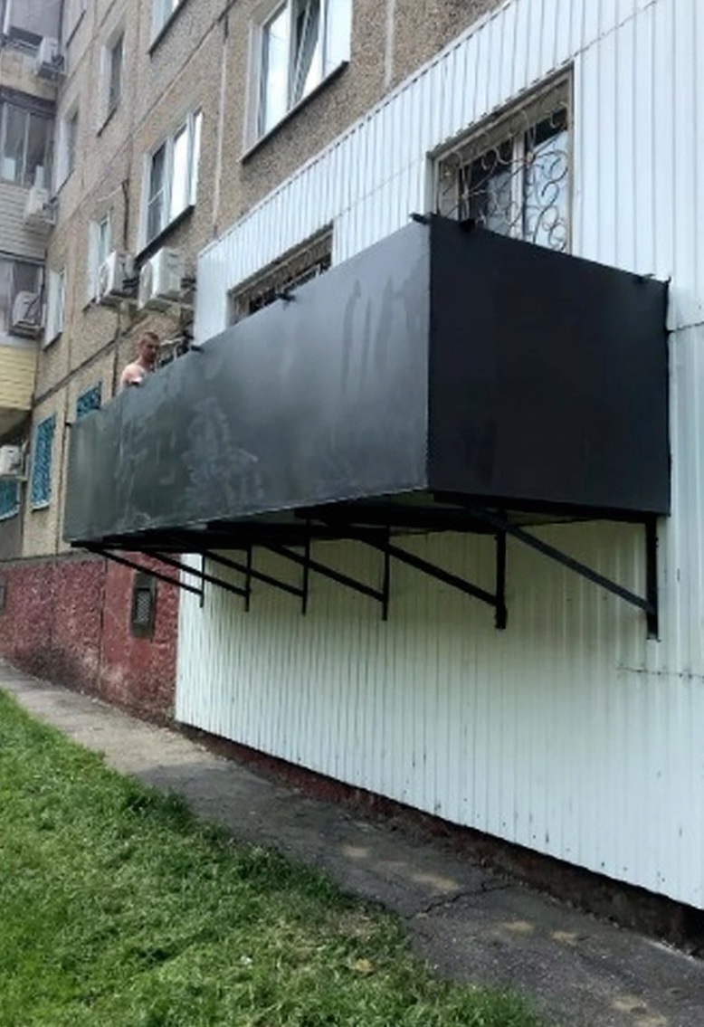 приставной балкон фото №17