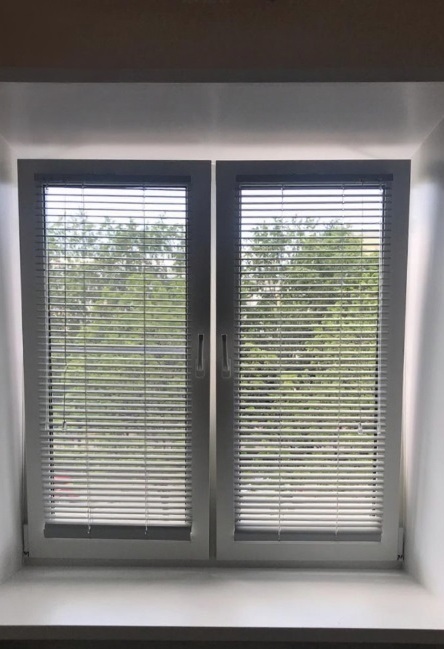 Горизонтальные алюминиевые жалюзи фото №5