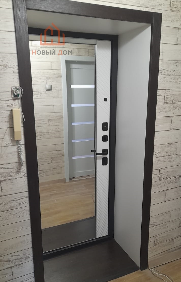 отделка дверных откосов фото №19