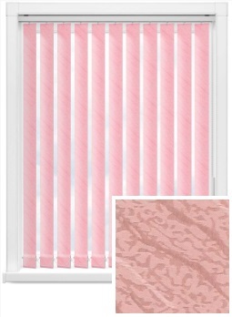 Бали розовый 4096 ткань для вертикальных жалюзей