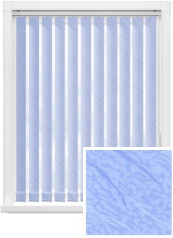 Бали светло-голубой 5102 ткань  для вертикальных жалюзей