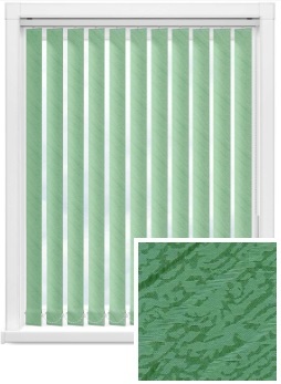 Бали тёмно-зелёный 5612 ткань для вертикальных жалюзей