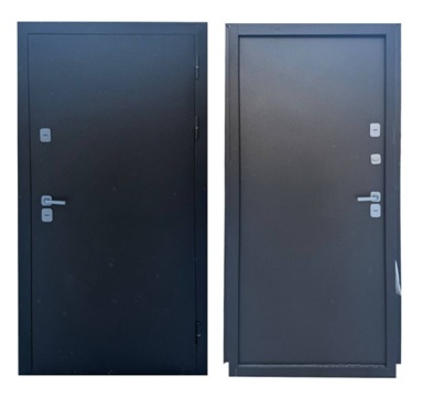 ВХОДНАЯ ДВЕРЬ ТД Термо мет/мет серебро